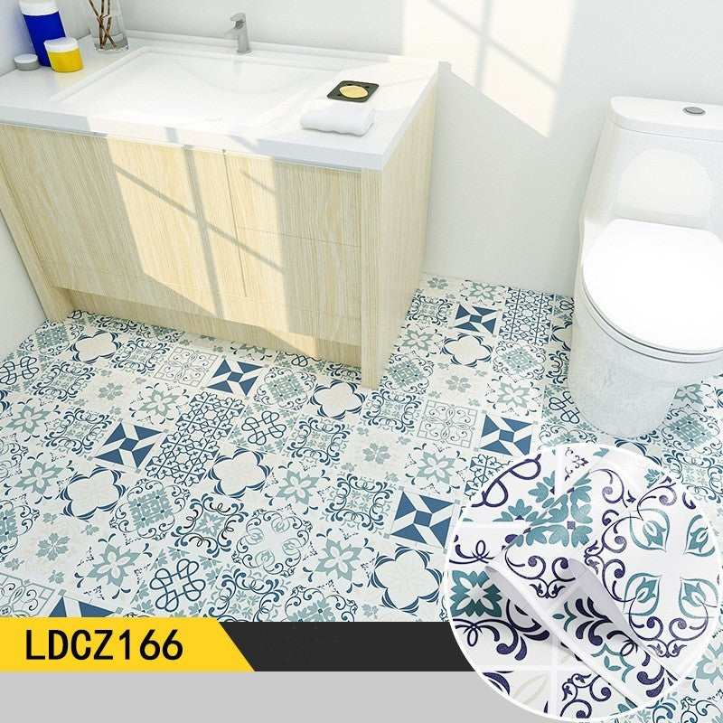 Toilet Waterproof Floor Tile Wall Stickers