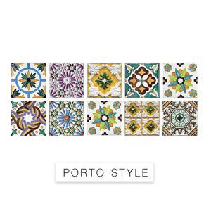 Simple Italian faience tile tile sticker