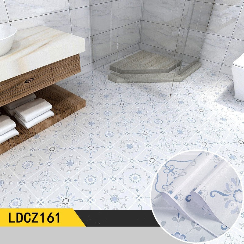 Toilet Waterproof Floor Tile Wall Stickers