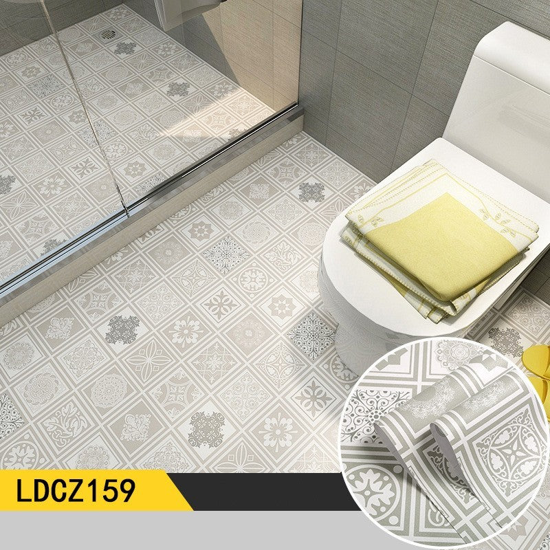 Toilet Waterproof Floor Tile Wall Stickers
