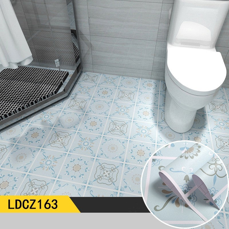 Toilet Waterproof Floor Tile Wall Stickers