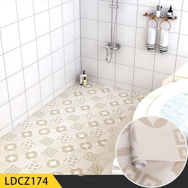 Toilet Waterproof Floor Tile Wall Stickers