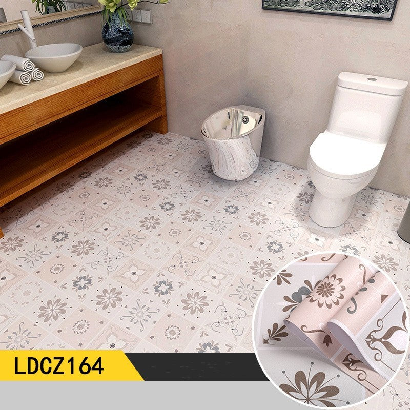 Toilet Waterproof Floor Tile Wall Stickers
