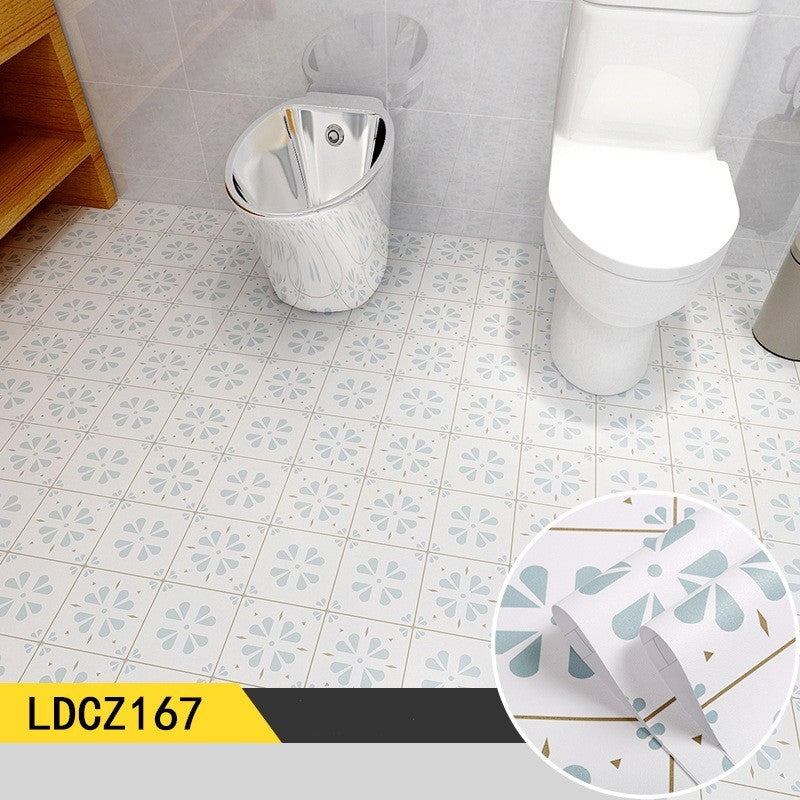 Toilet Waterproof Floor Tile Wall Stickers