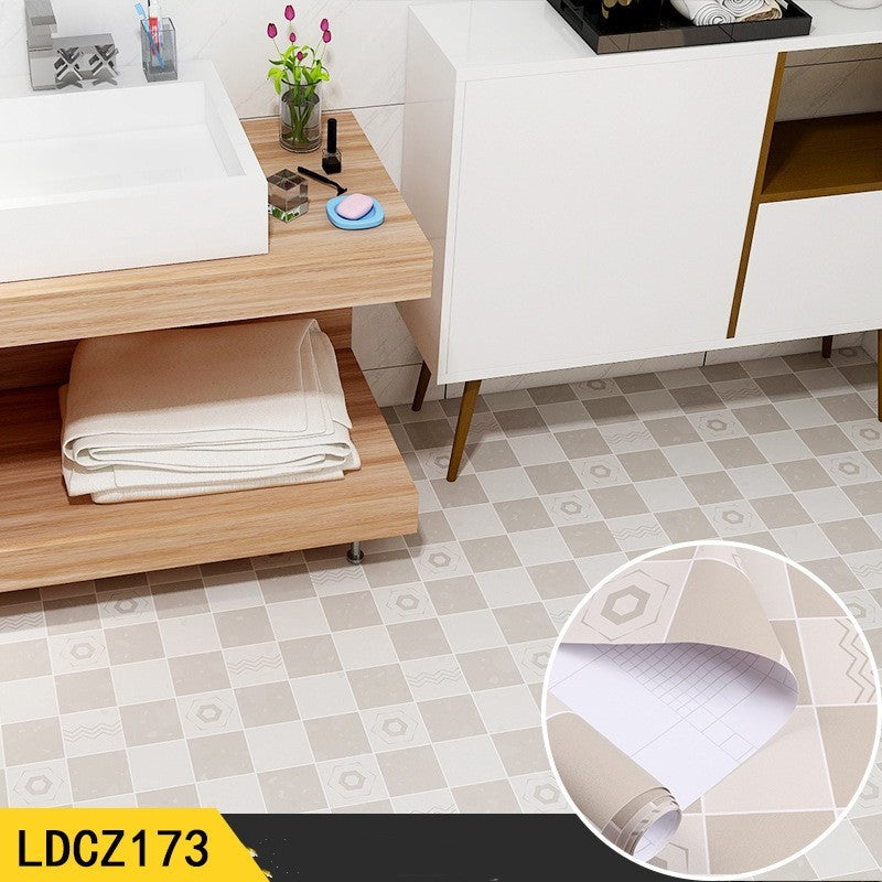 Toilet Waterproof Floor Tile Wall Stickers