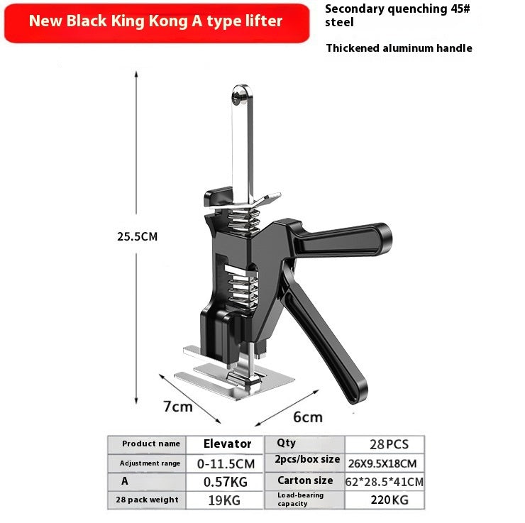 Height Lifting Regulator Tile Auxiliary Wall Tile Positioning Screw Block